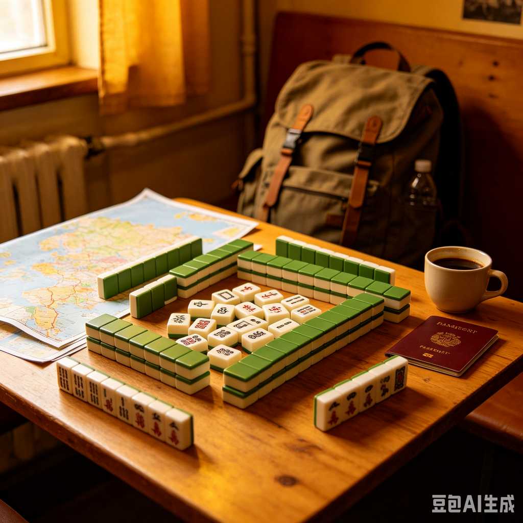 retro gift mahjong tiles