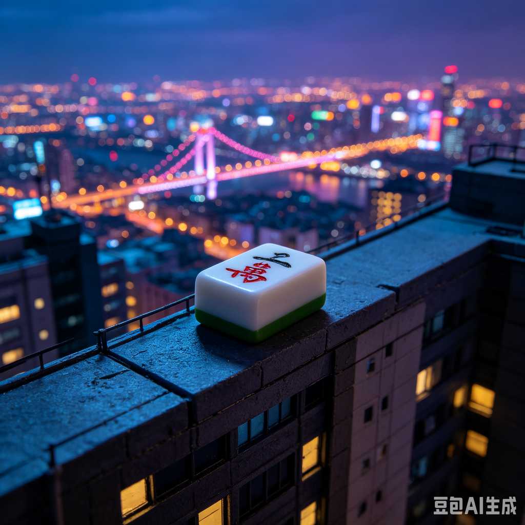 saturated color mahjong set print