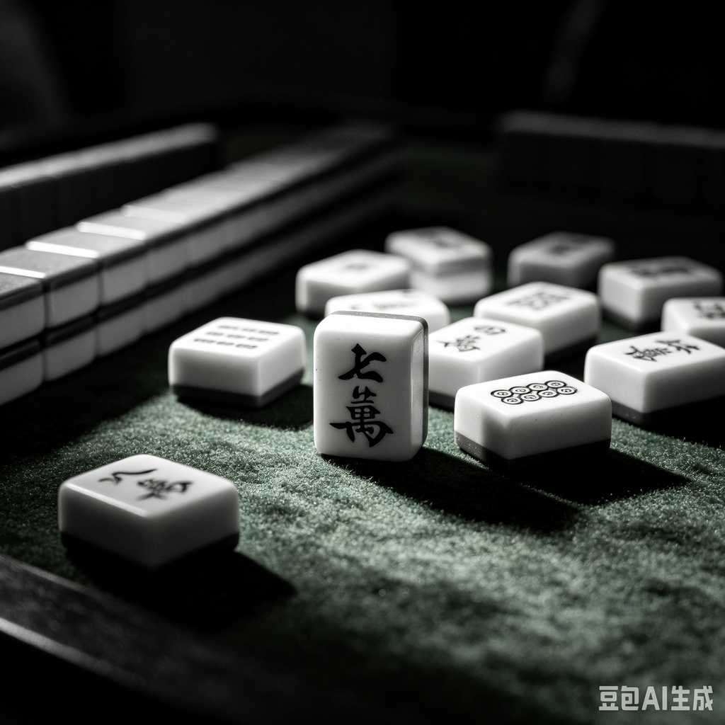 handheld mahjong tiles set