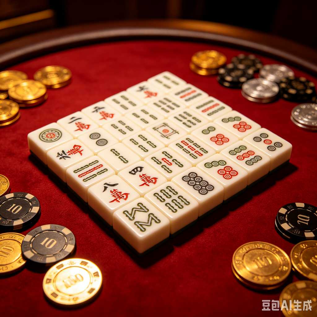 fine carving mahjong set